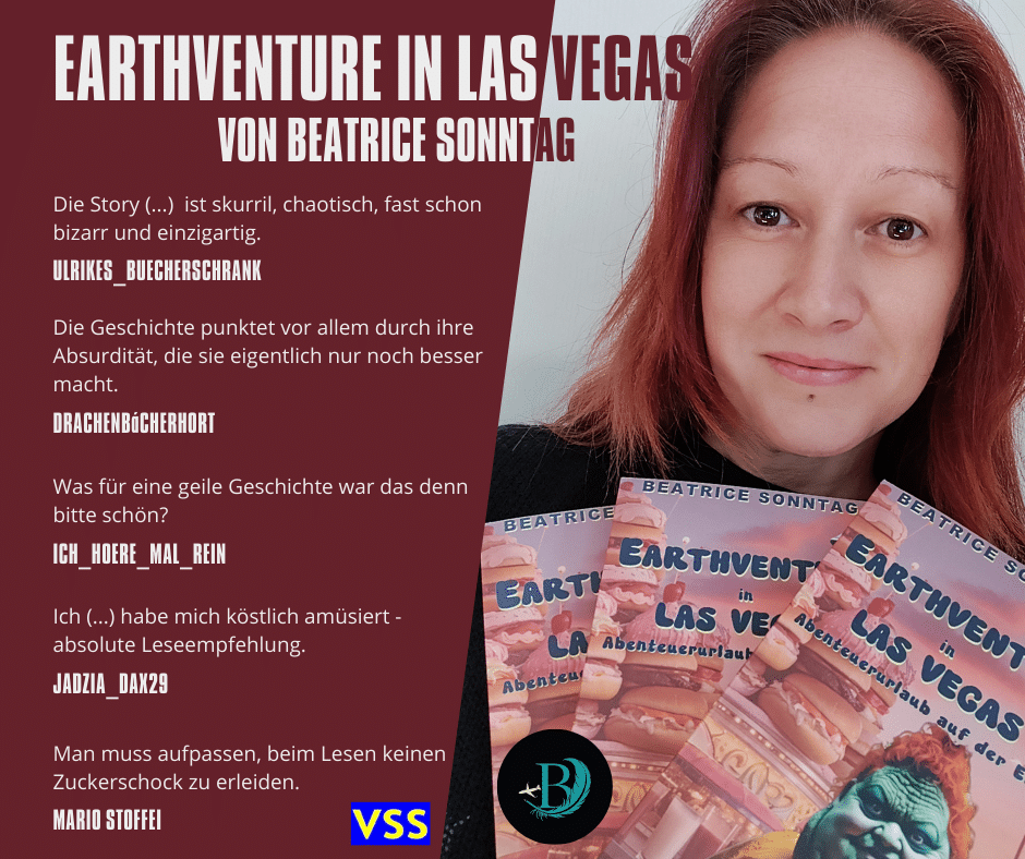 Rezensionen zu Earthventure in Las Vegas - Urlaub auf der Erde - Science Fiction von Beatrice Sonntag